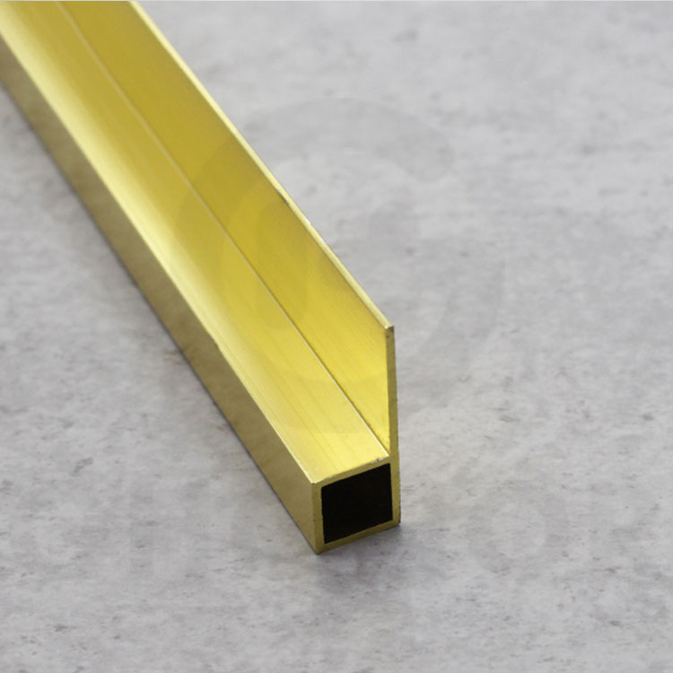 Wall Decorative D Shape Tile Corner Aluminium Profile Wall Decorative D Shape Tile Corner Aluminium Profile