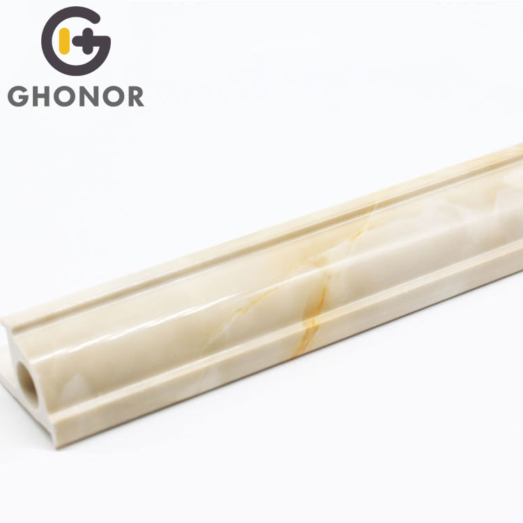 Professional Manufacture PVC Trim Extruded PVC Trim Edges Marble