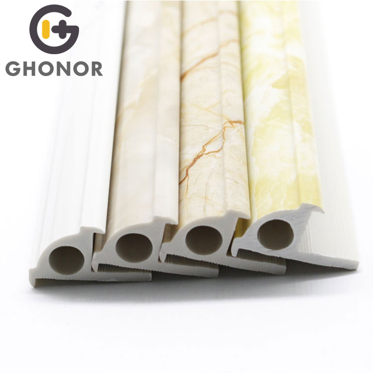 Professional Manufacture PVC Trim Extruded PVC Trim Edges Marble Professional Manufacture PVC Trim Extruded PVC Trim Edges Marble