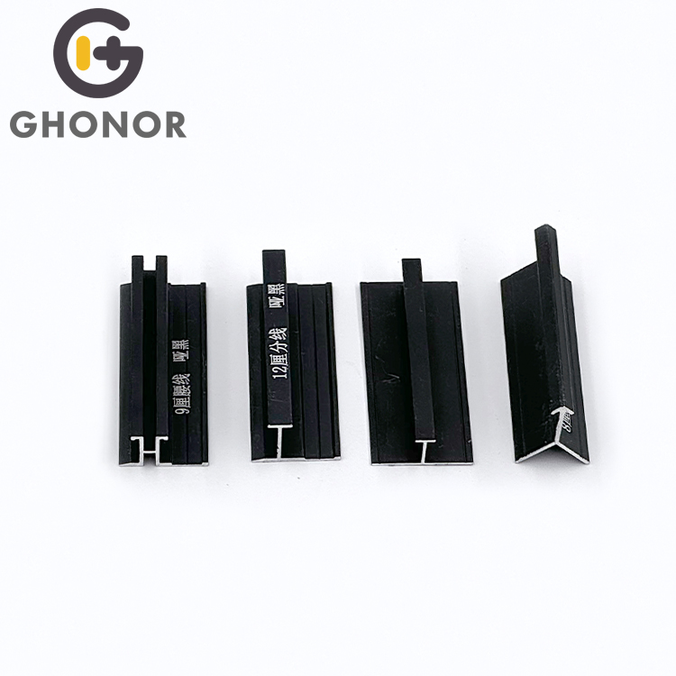 Aluminum Wall Trim Decorative Metal Transition Jointing Strips