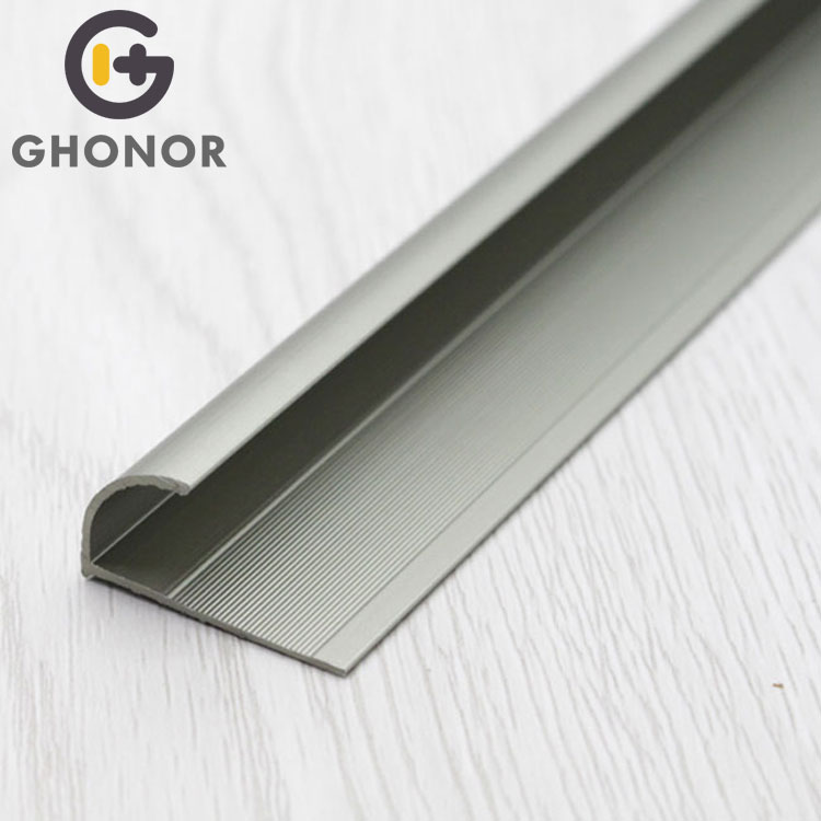Sophisticated Technology Aluminum Alloy Extruded Grey Metal Tile Trim Sophisticated Technology Aluminum Alloy Extruded Grey Metal Tile Trim