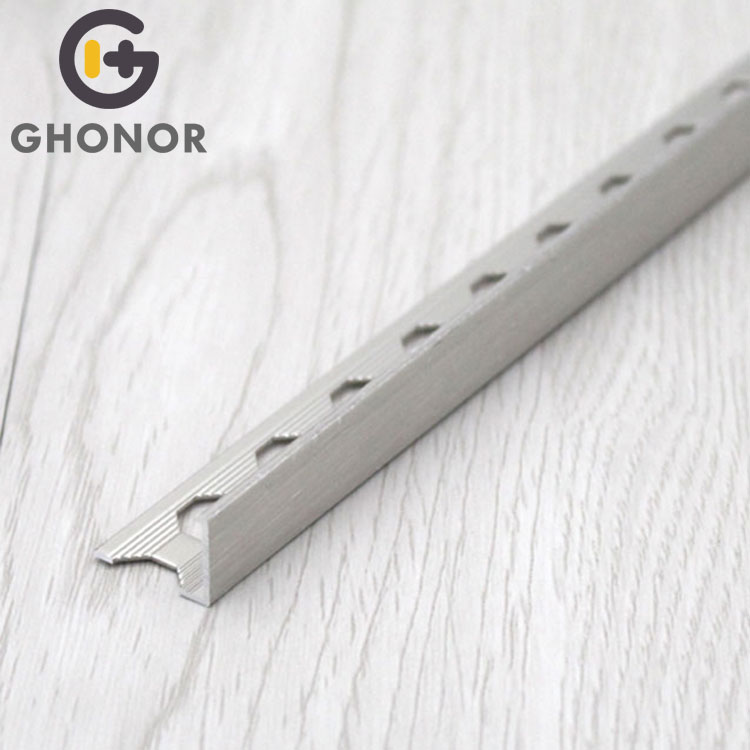 Backsplash Metal Edge L Shaped Extrusion Type Tile Trim