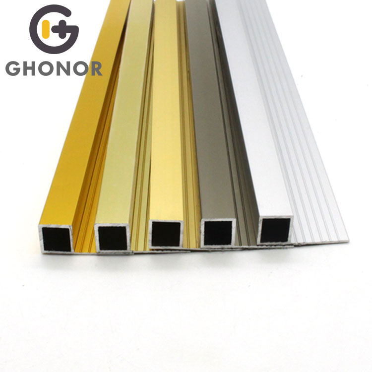 Finely Processed Custom Aluminium Extrusion D Profiles Finely Processed Custom Aluminium Extrusion D Profiles