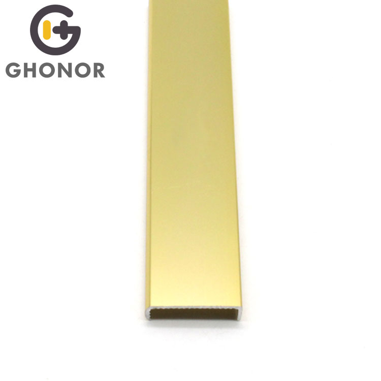 Serviceable Authentic Factory Golden Aluminum C Channel Profile Serviceable Authentic Factory Golden Aluminum C Channel Profile