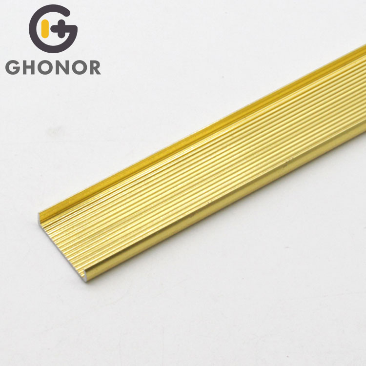 Serviceable Authentic Factory Golden Aluminum C Channel Profile Serviceable Authentic Factory Golden Aluminum C Channel Profile