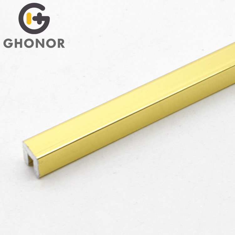 Thin Decorative Furniture Cabinet Wardrobe Table Metal Inlay Strips