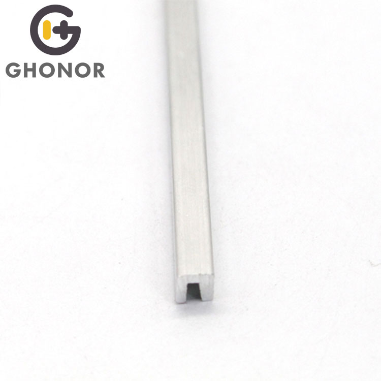 Contemporary Aluminium Tile U Shape Channel Metal U-Trim Edge Contemporary Aluminium Tile U Shape Channel Metal U-Trim Edge