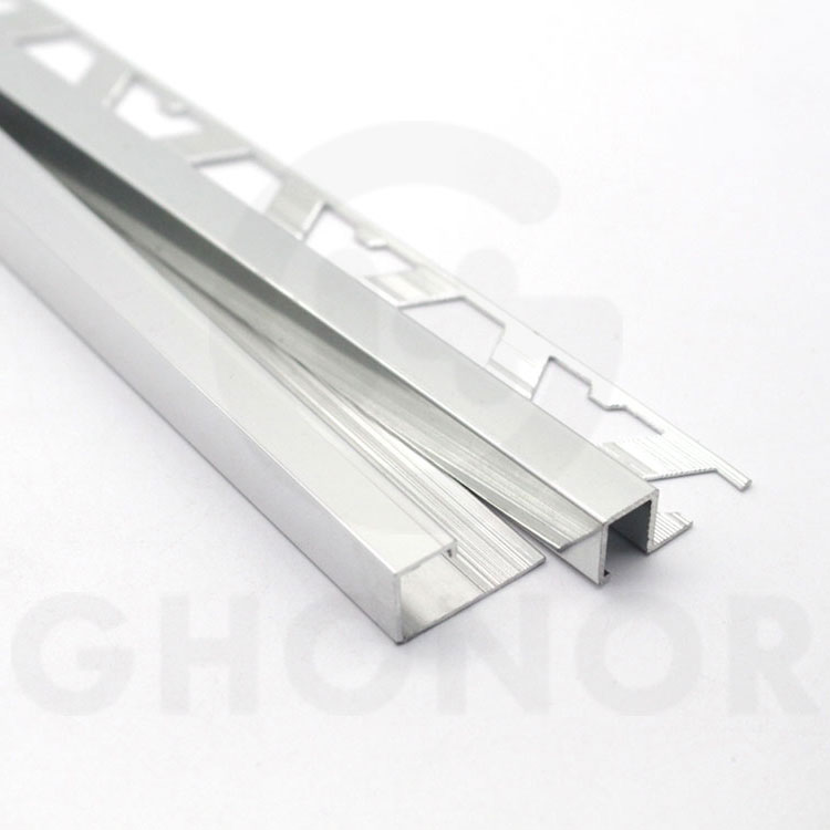 Elegant Appearance Tile Decoration J Channel Aluminum Trim Elegant Appearance Tile Decoration J Channel Aluminum Trim