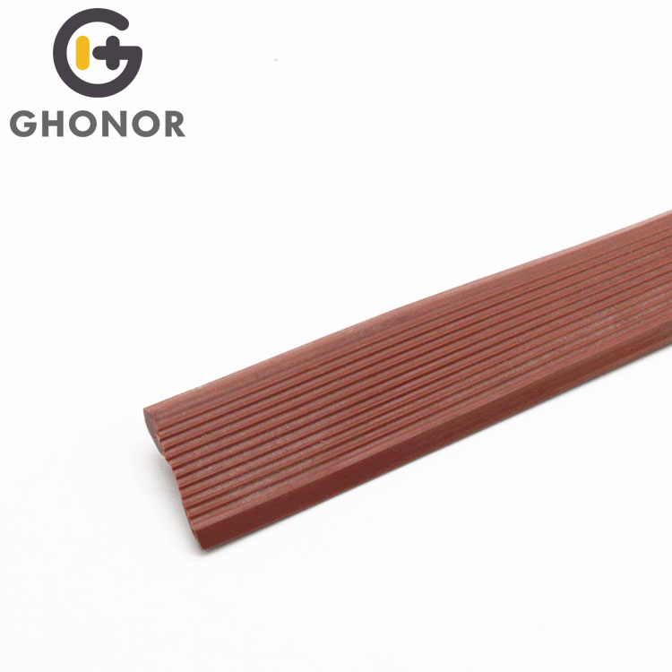 Building Material Interior Non Slip Flat Flexible Plastic Strips
