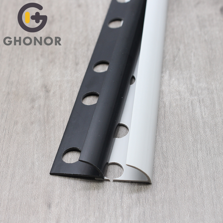 Building Interior Plastic Accessories Custom Color Tile PVC Strips Corner Building Interior Plastic Accessories Custom Color Tile PVC Strips Corner