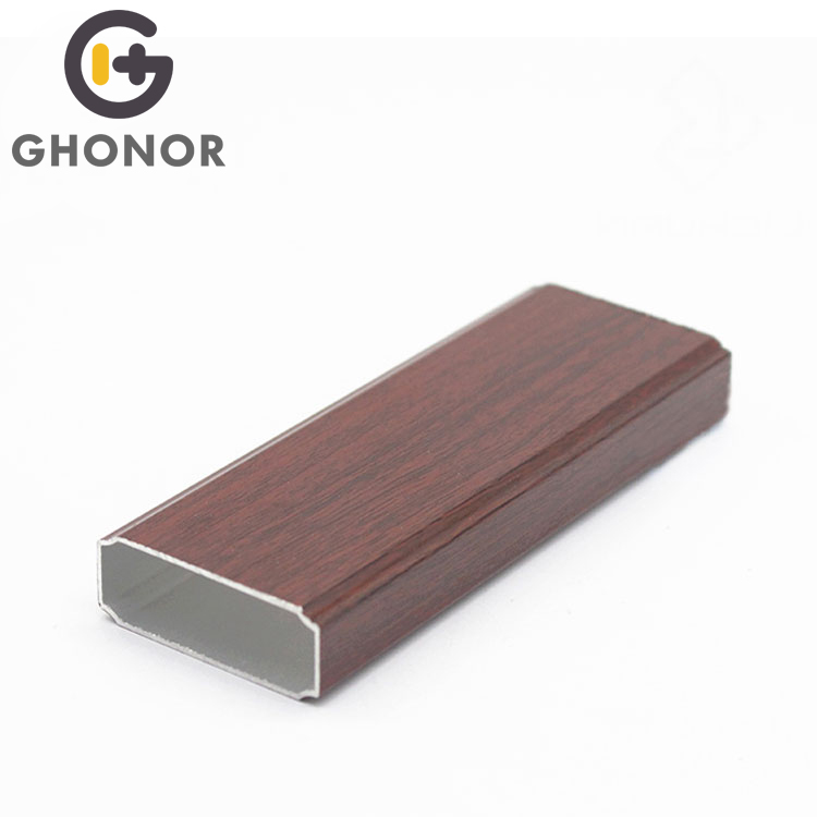 Wood Grain Profile Aluminum Door and Window Accessories