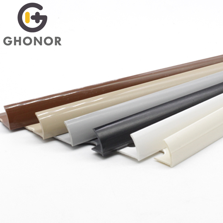OEM Floor Edge Transition Strips PVC Floor Edge Trim