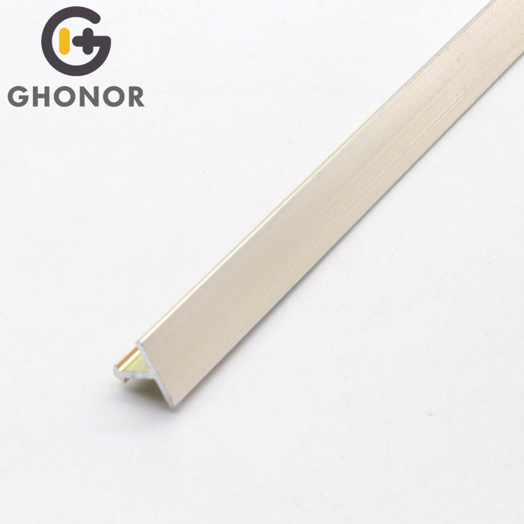 Building Materials Al Extrusion Vinyl Floor Edge Profile