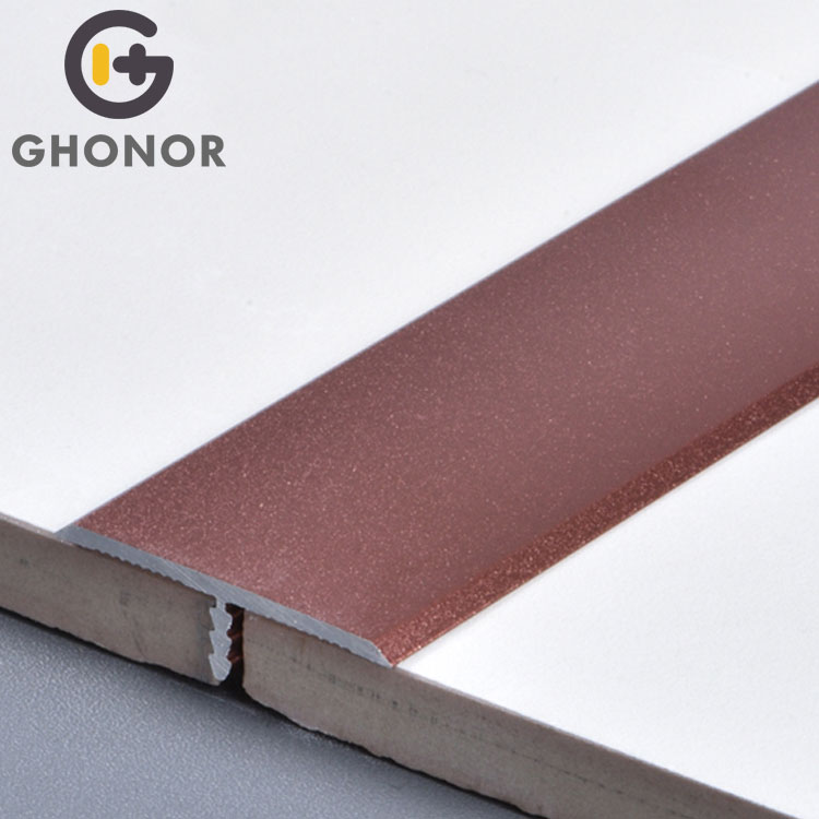 Modern Decorative Aluminium Metal Material Door Threshold Flat Transition Strip for Floor Modern Decorative Aluminium Metal Material Door Threshold Flat Transition Strip for Floor