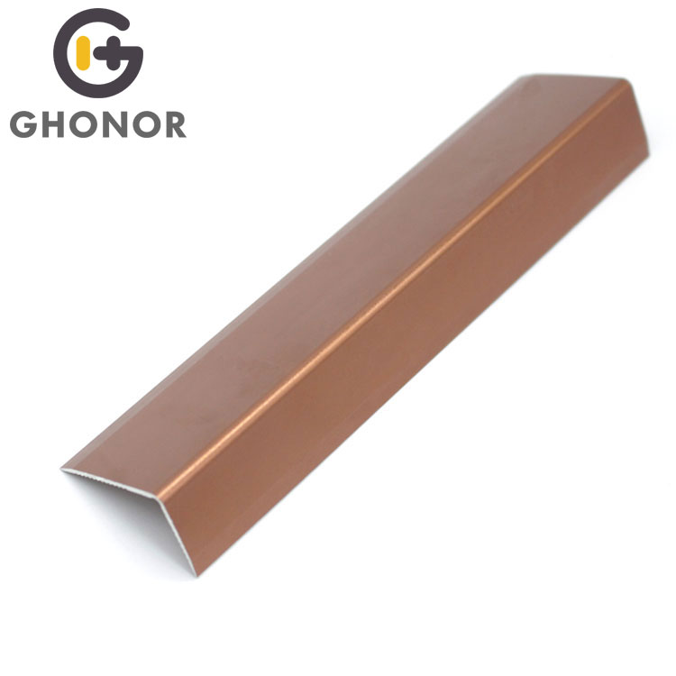 Aluminum Trim Strip Vinyl Floor Anti-Slip Stair Nosings