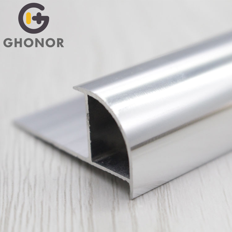 Modern Design Silver Specification Polished 130g Aluminium Ceramic Corner Tile Trim Modern Design Silver Specification Polished 130g Aluminium Ceramic Corner Tile Trim
