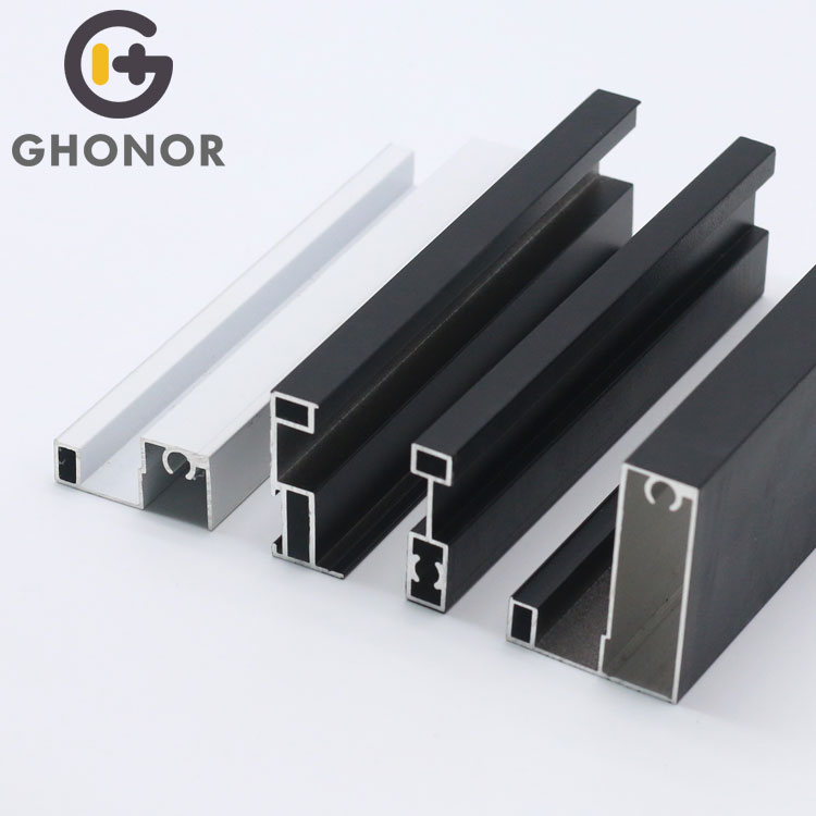 Building Home Materials Door Bar Aluminum Trim For Wardrobe