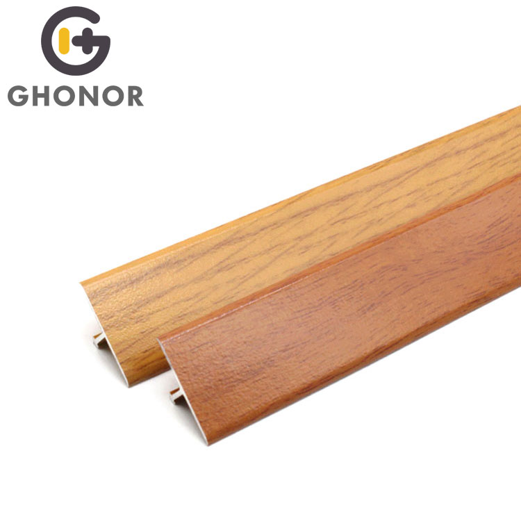 Multipurpose Metal T Shape Tile Trim Gold Floor Transition Strips