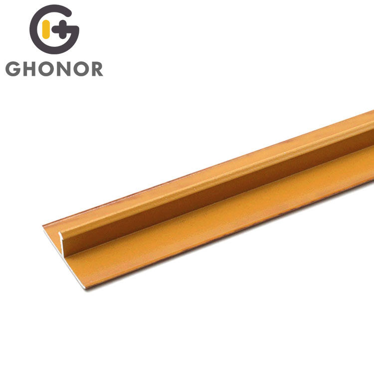 Multipurpose Metal T Shape Tile Trim Gold Floor Transition Strips Multipurpose Metal T Shape Tile Trim Gold Floor Transition Strips