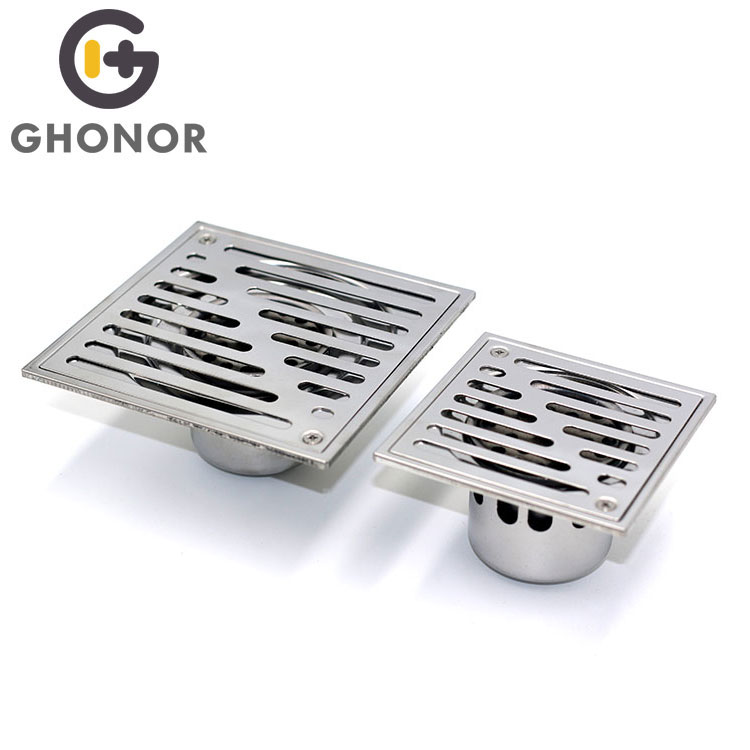 Modern Wet Room Bathroom Shower Small Floor Drain