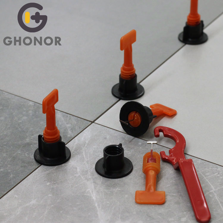 Reusable T Lock Tile Floor Leveling System
