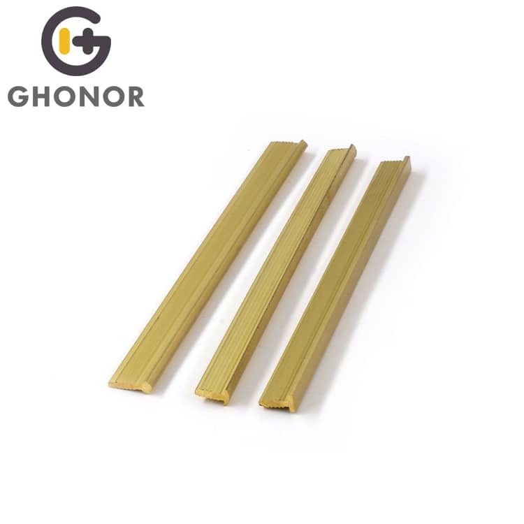 Brass Wood Floor Tile Edge Trim Strip Beading For Tiles