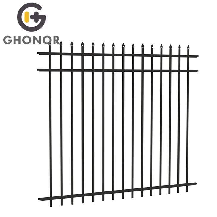 Black Metal Fence
