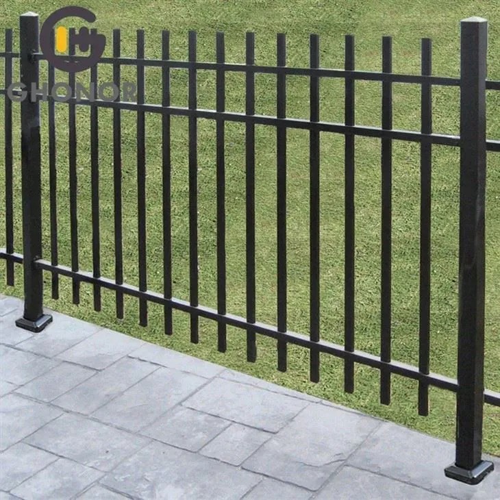 Steel Fence Black Fencing