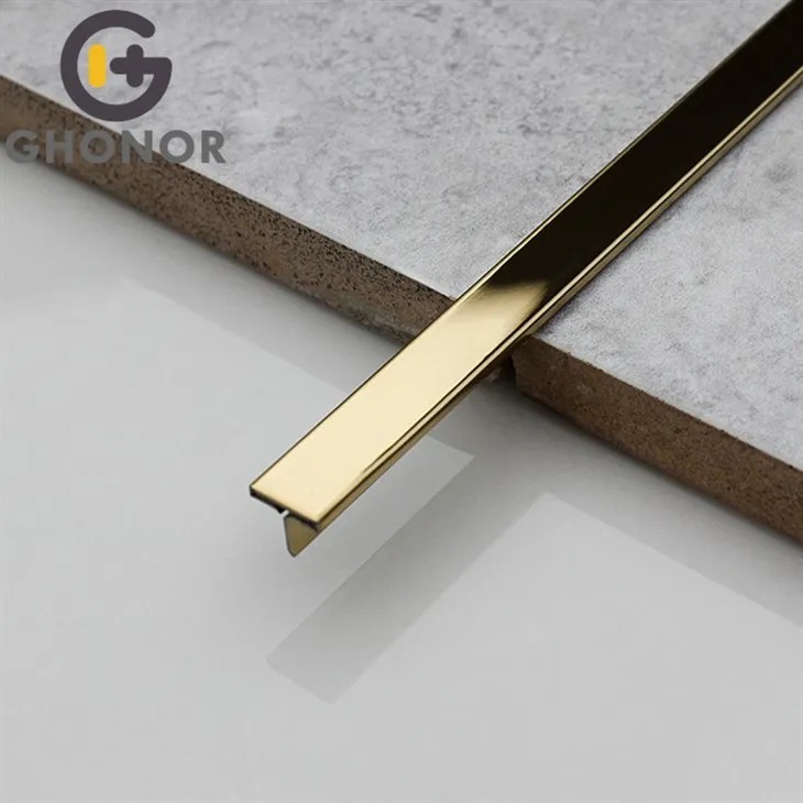 Brushed Stainless Steel Transition Strip